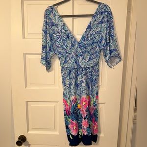 NWT Lilly Pulitzer Parigi BENNET BLUE
LETS MANGO ENGINEERED DRESS